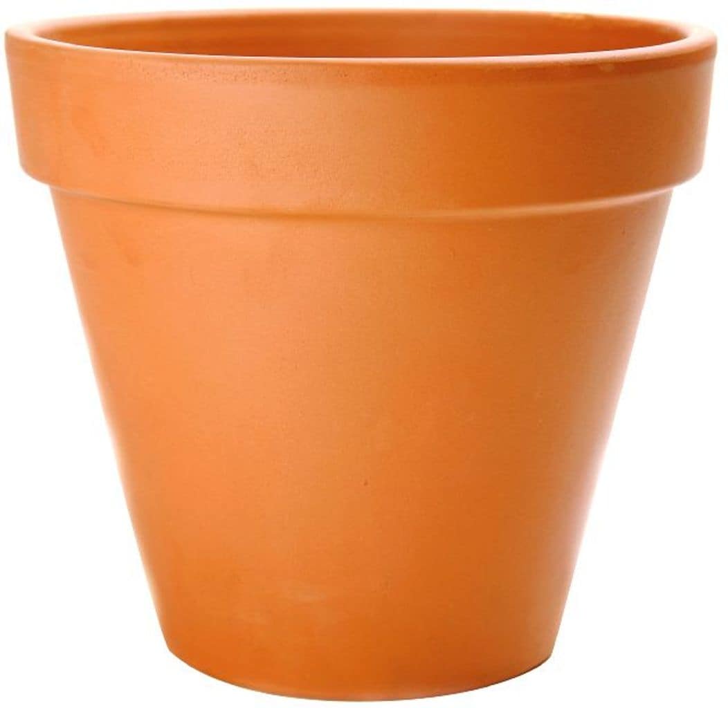 14-in x 12-in Clay Planter with Drainage Lowes.com