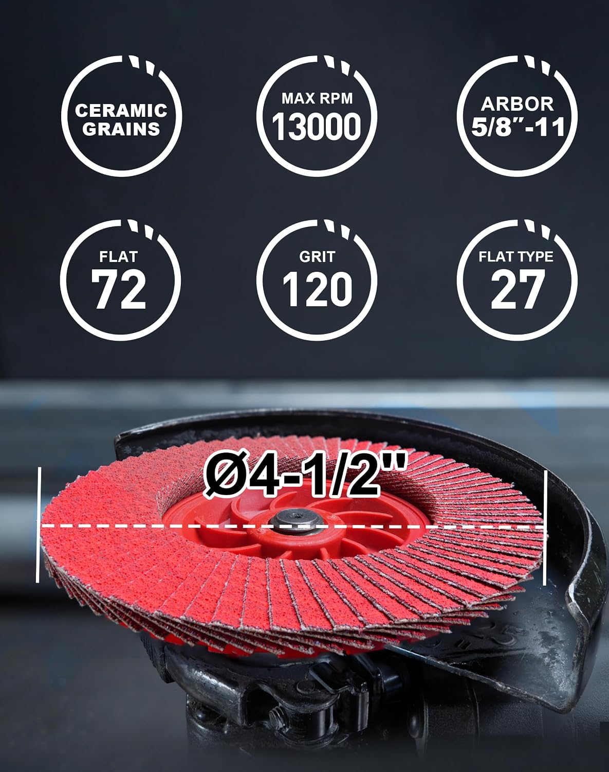 EZARC 80FD1221 Abrasive-Wheels - View #3