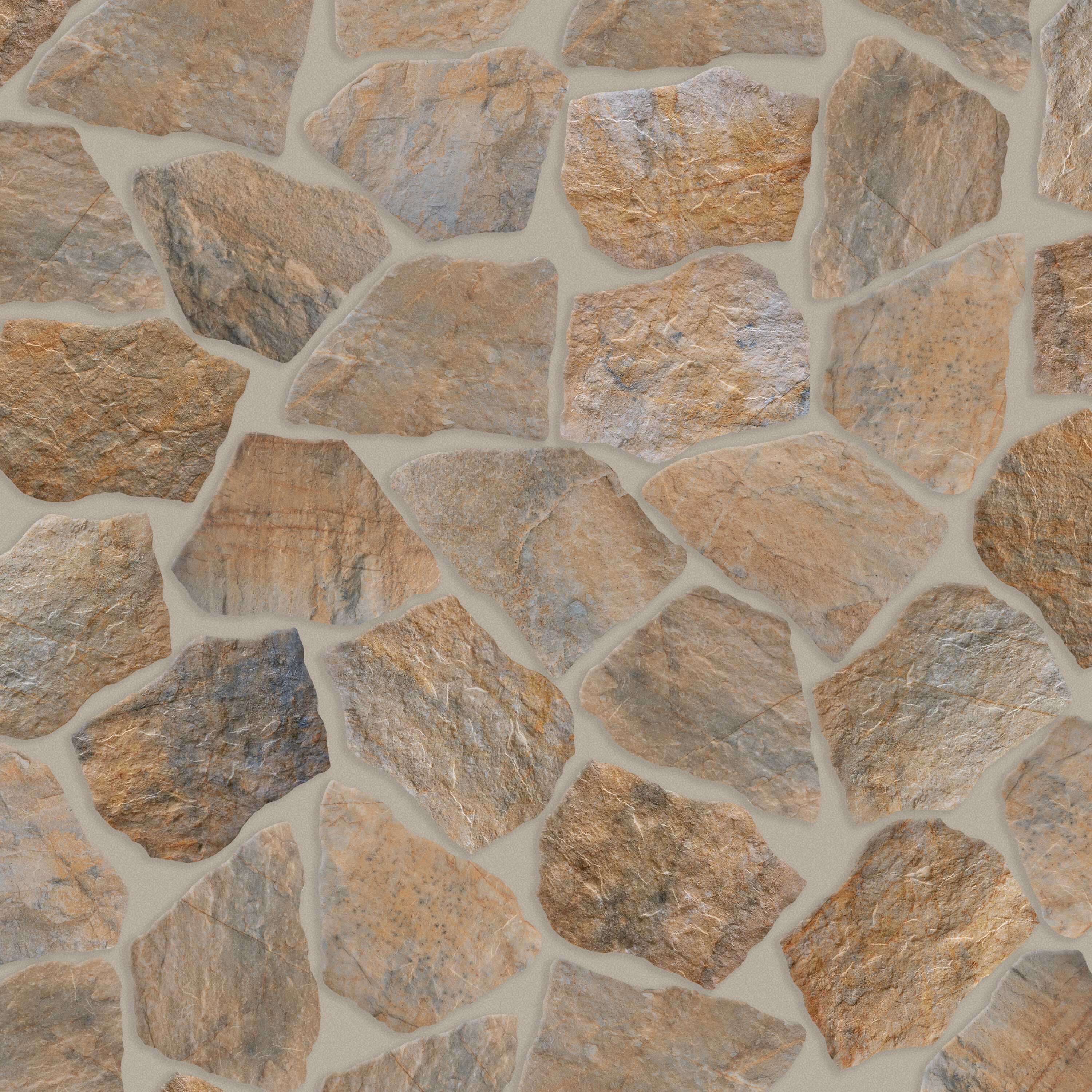 Affinity Tile Sample - Montesa Marron 6-in x 6-in Matte Porcelain Stone ...