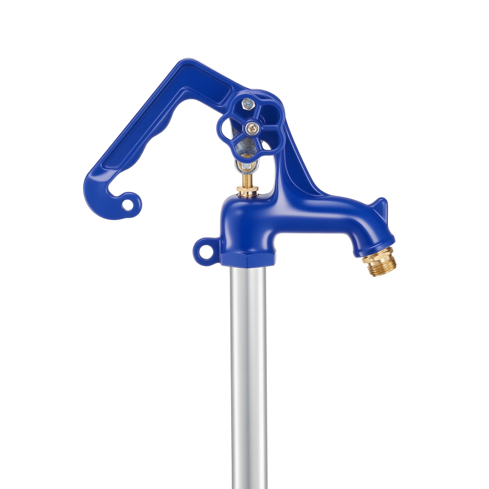 VEVOR Frost Proof Yard Hydrant 3.22FT Lever Handle + Handwheel Freeze ...