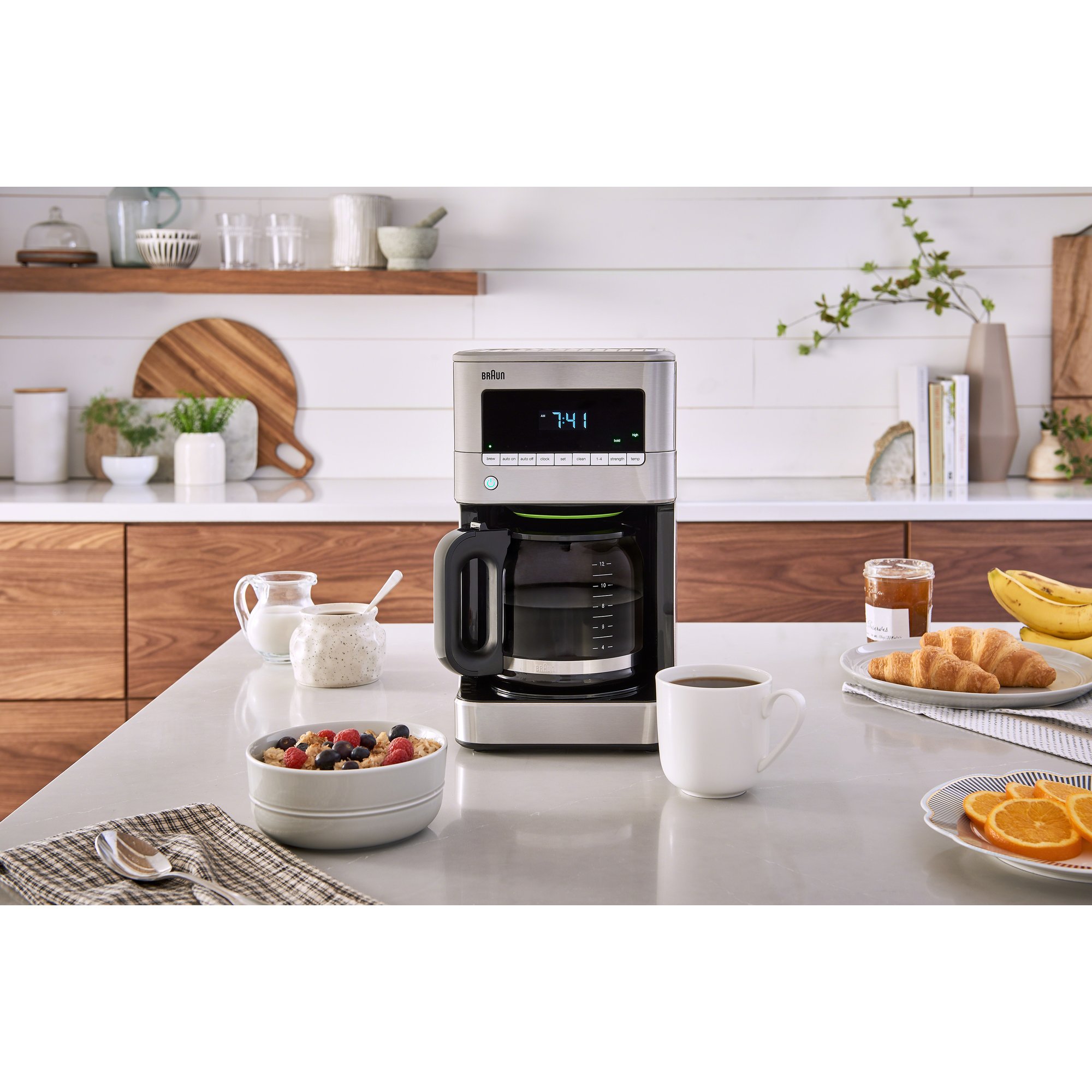 Braun Brew Sense 12 -Cup Programmable Residential Drip coffee