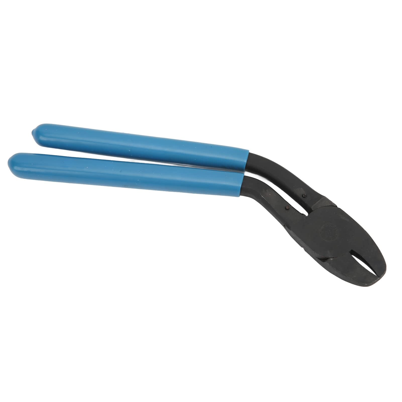 Etokfoks  Bent Head Curved Open Angled Ring Plier for Vehicle Upholstery Install Repair Metal 7 6 x 2 01 x 0 28 in
