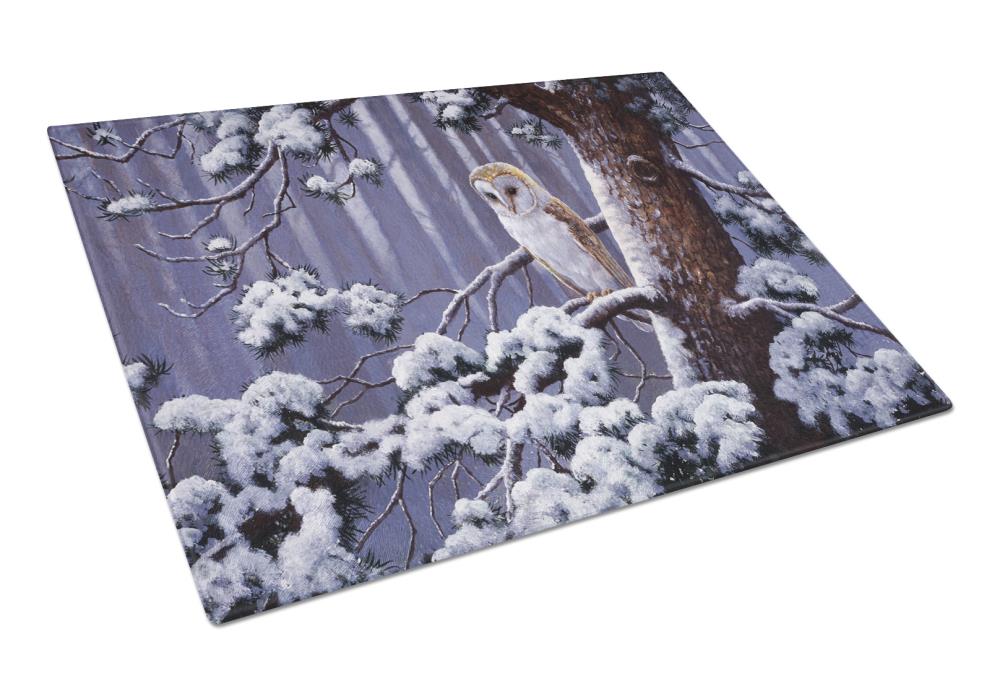 Caroline's Treasures BDBA0303LCB 11.25-in L x 15.75-in W Glass Cutting Board