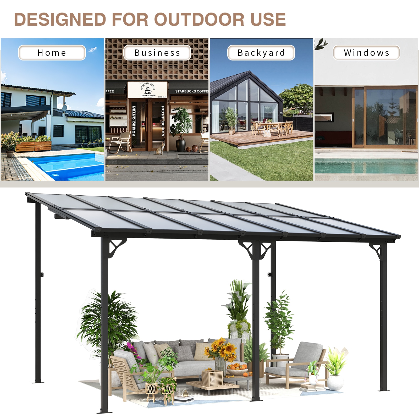Bapipro BPPG30G35 Pergolas-2 - View #7