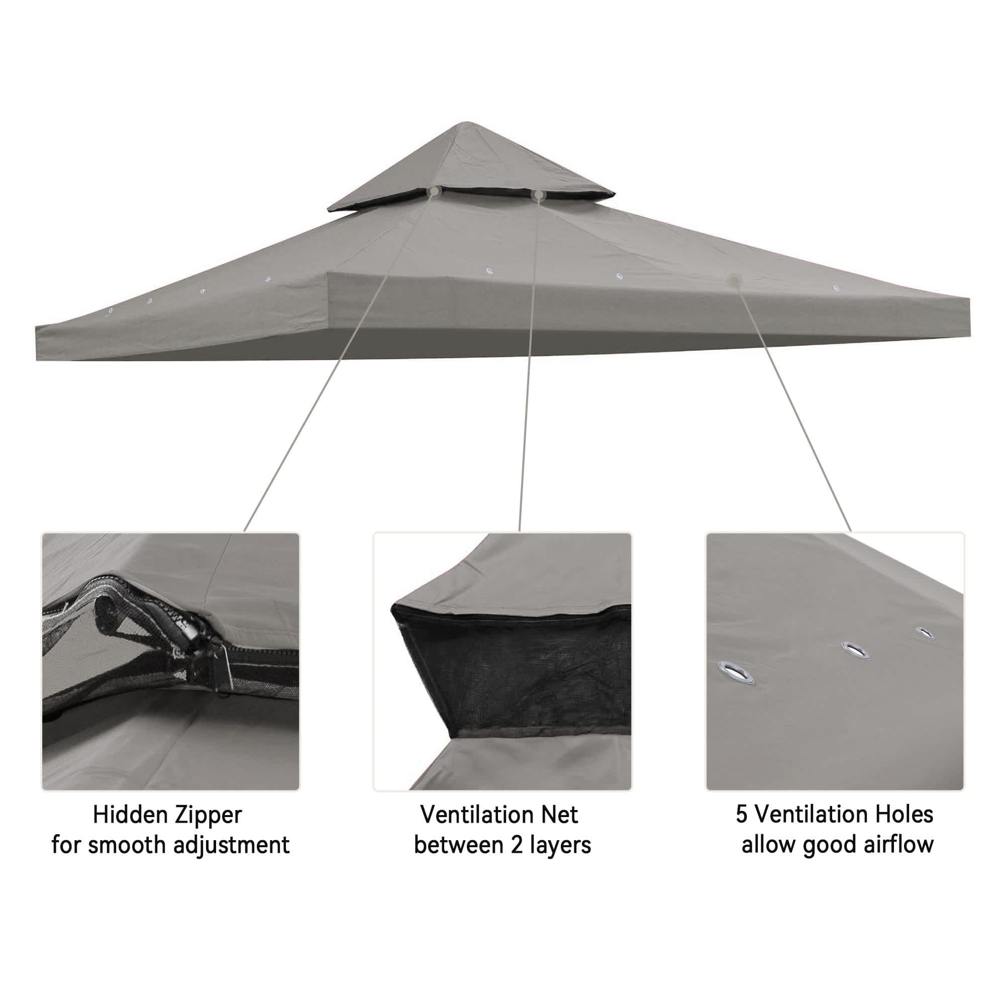 Yescom 07TOP008-8TWP-G09-LO Canopies-Sl - View #2