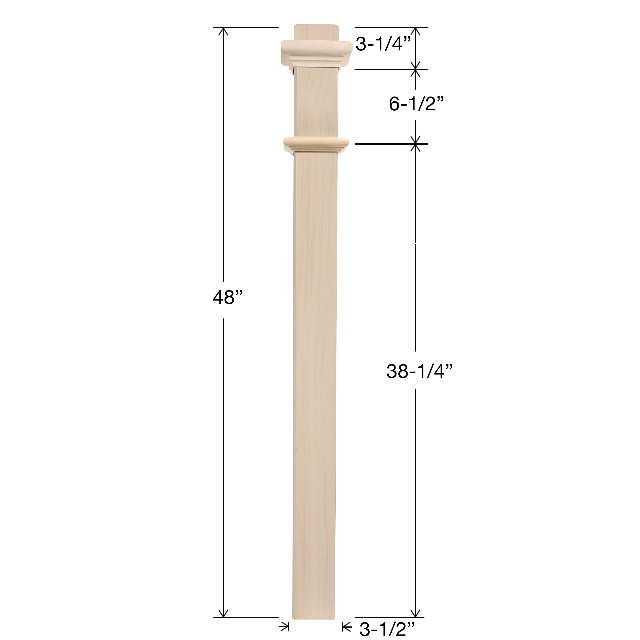 RELIABILT WG962MAP Interior-Stairpart-Newel-Posts - View #6
