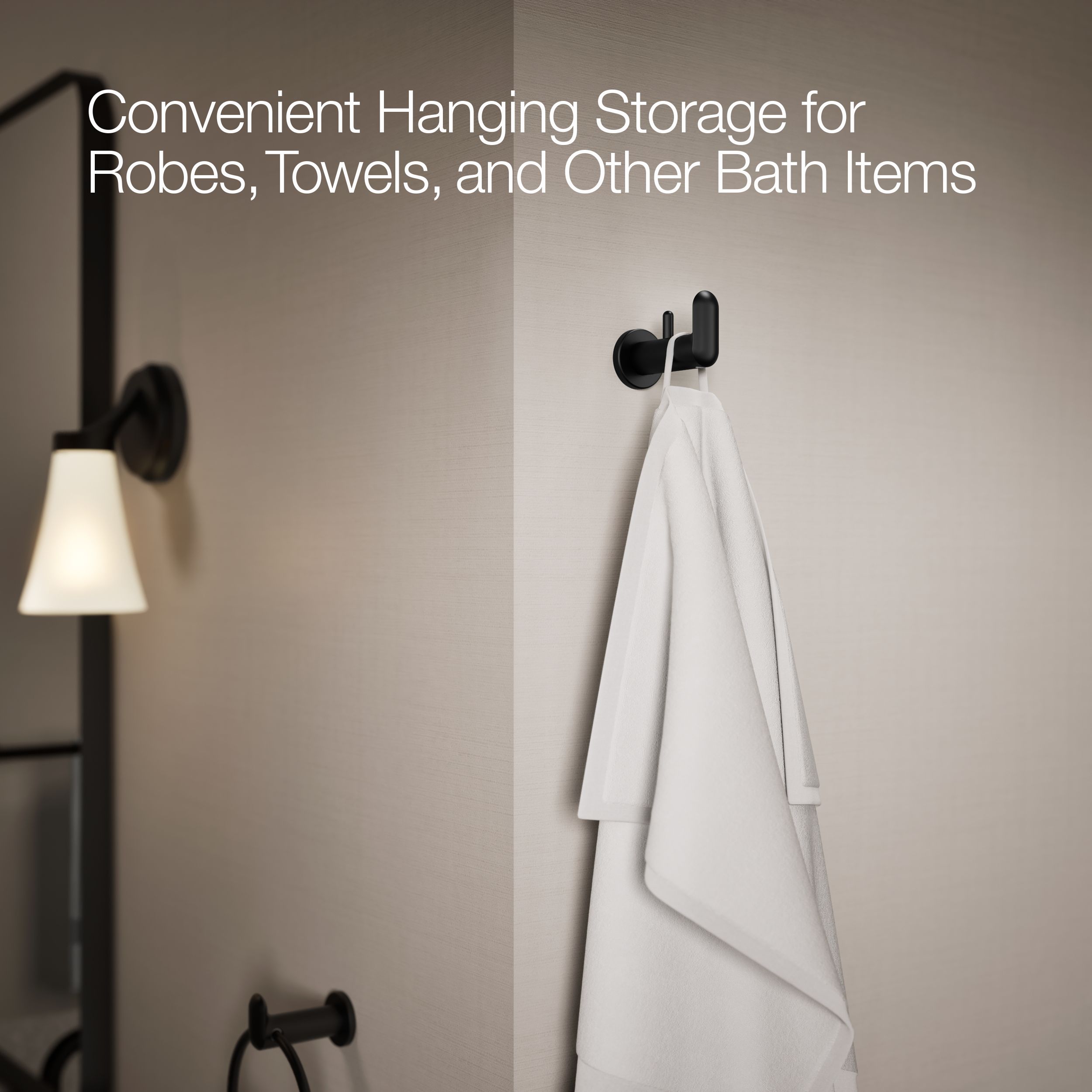 KOHLER K-97897-BL Robe-Hooks - View #3