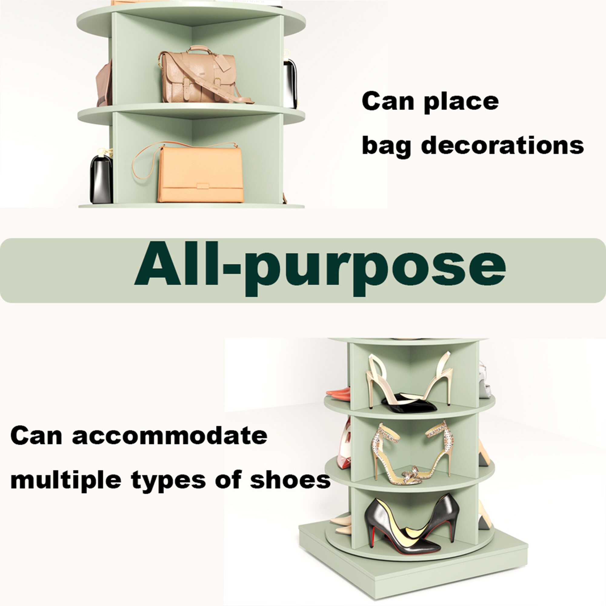 SINOFURN SYC080004GN Shoe-Racks - View #7