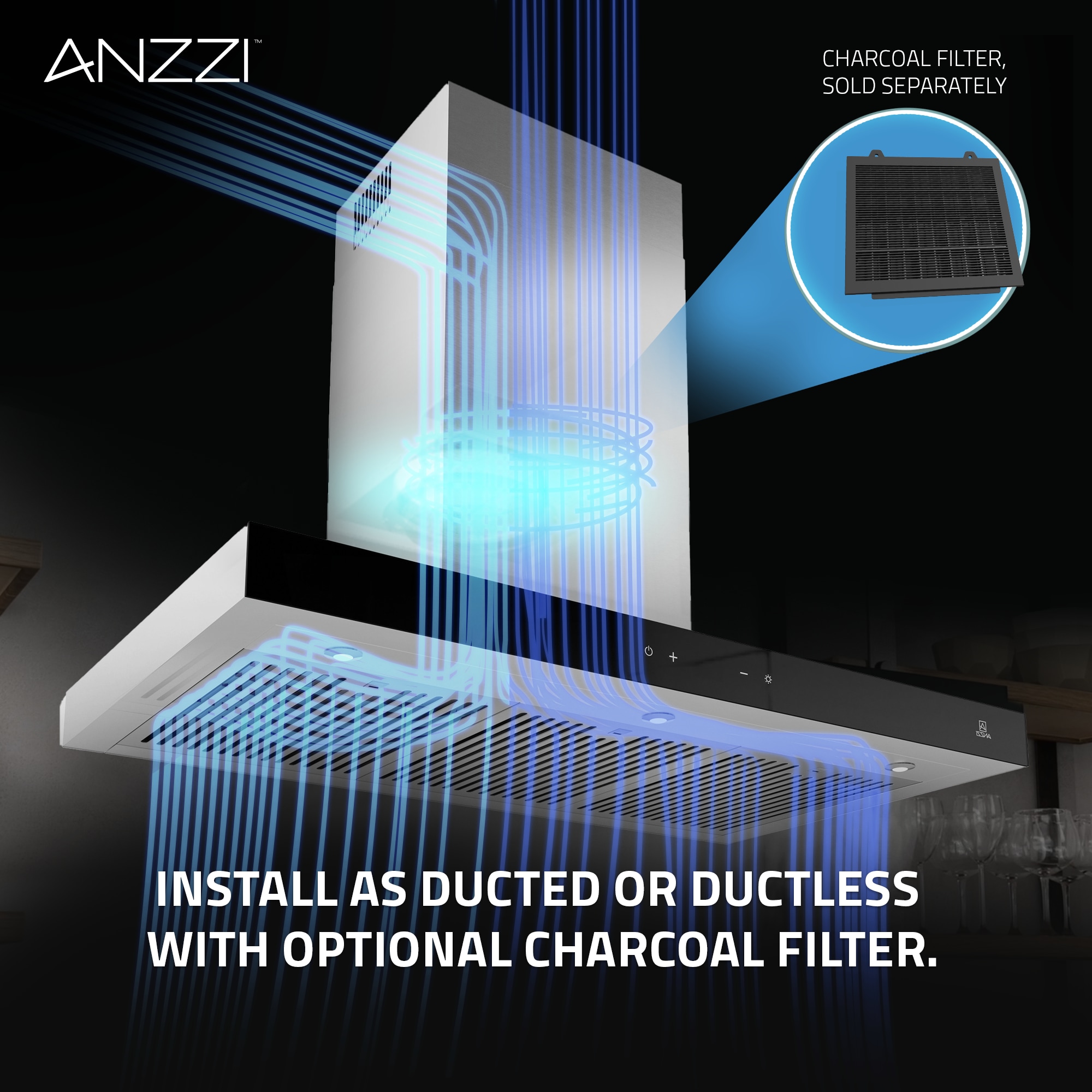 ANZZI RH-AZ0190PSS Wall-Mounted-Range-Hoods - View #9