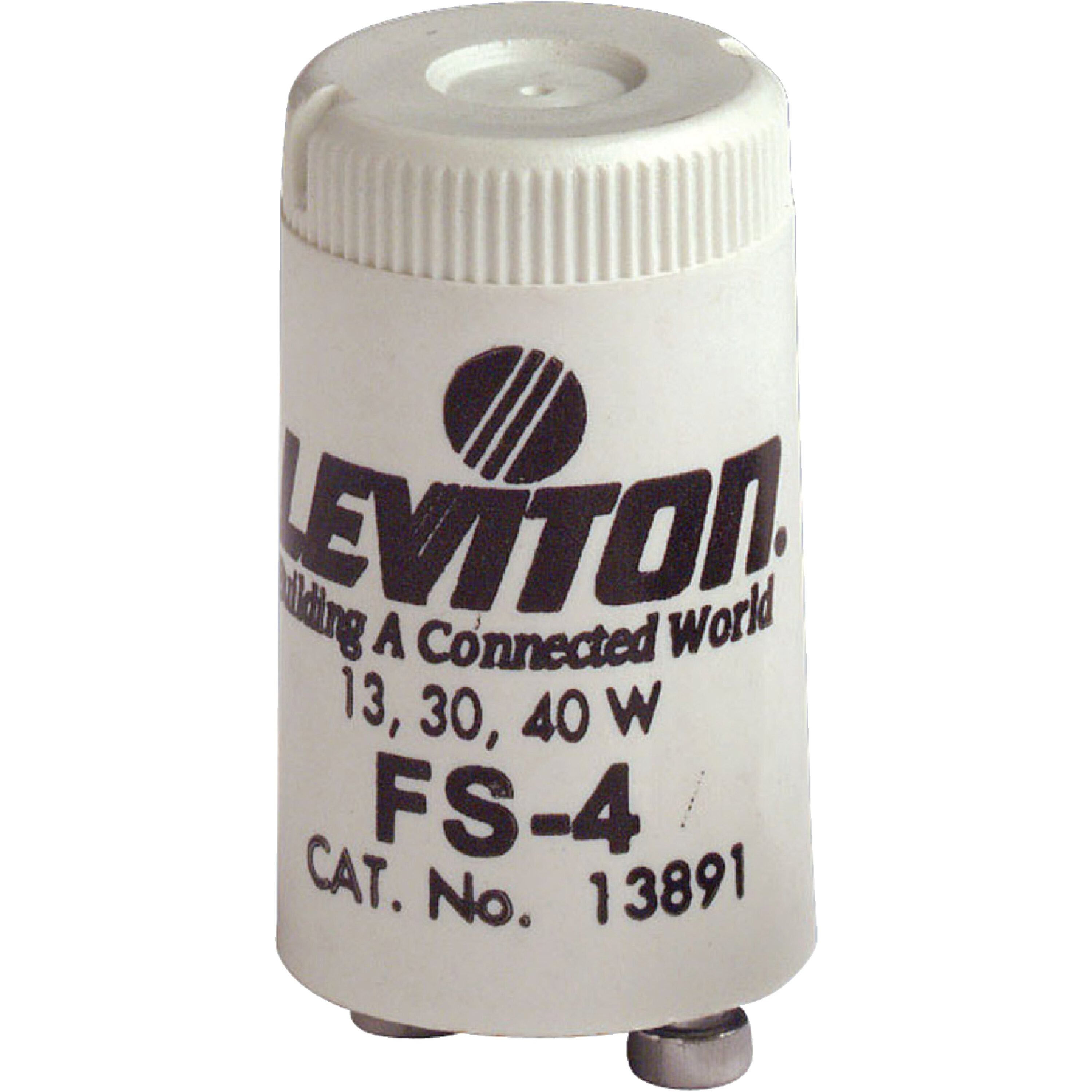 Leviton  Decora White Plastic Adapter for Rotary Dimmers  1Pack