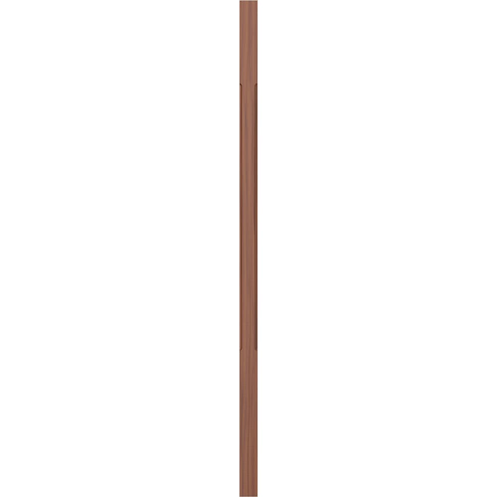 L.J. Smith Stair Systems LJC-5060-C 34 34-in x 1.25 Unfinished Cherry Square Top Stair Baluster
