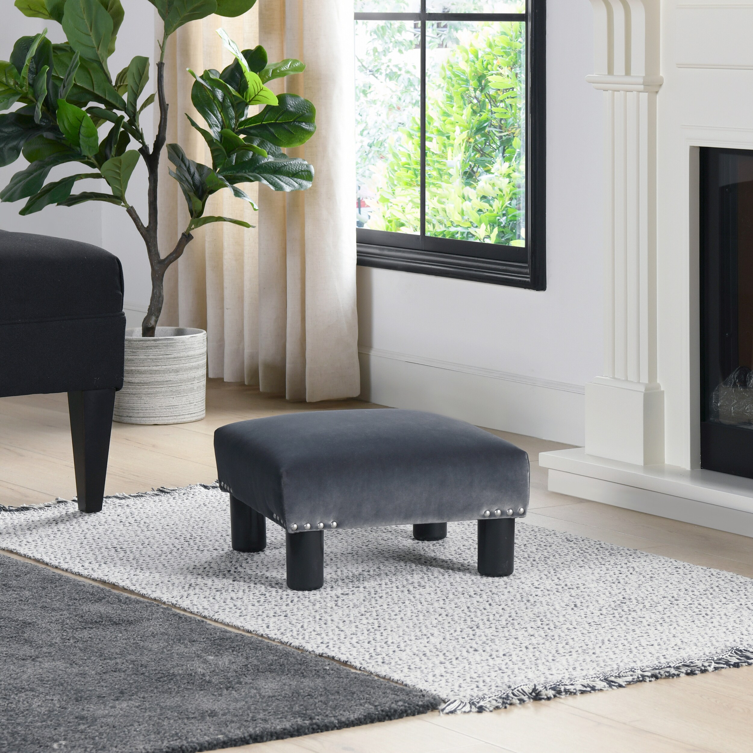 Jennifer taylor home jules online square accent footstool ottoman