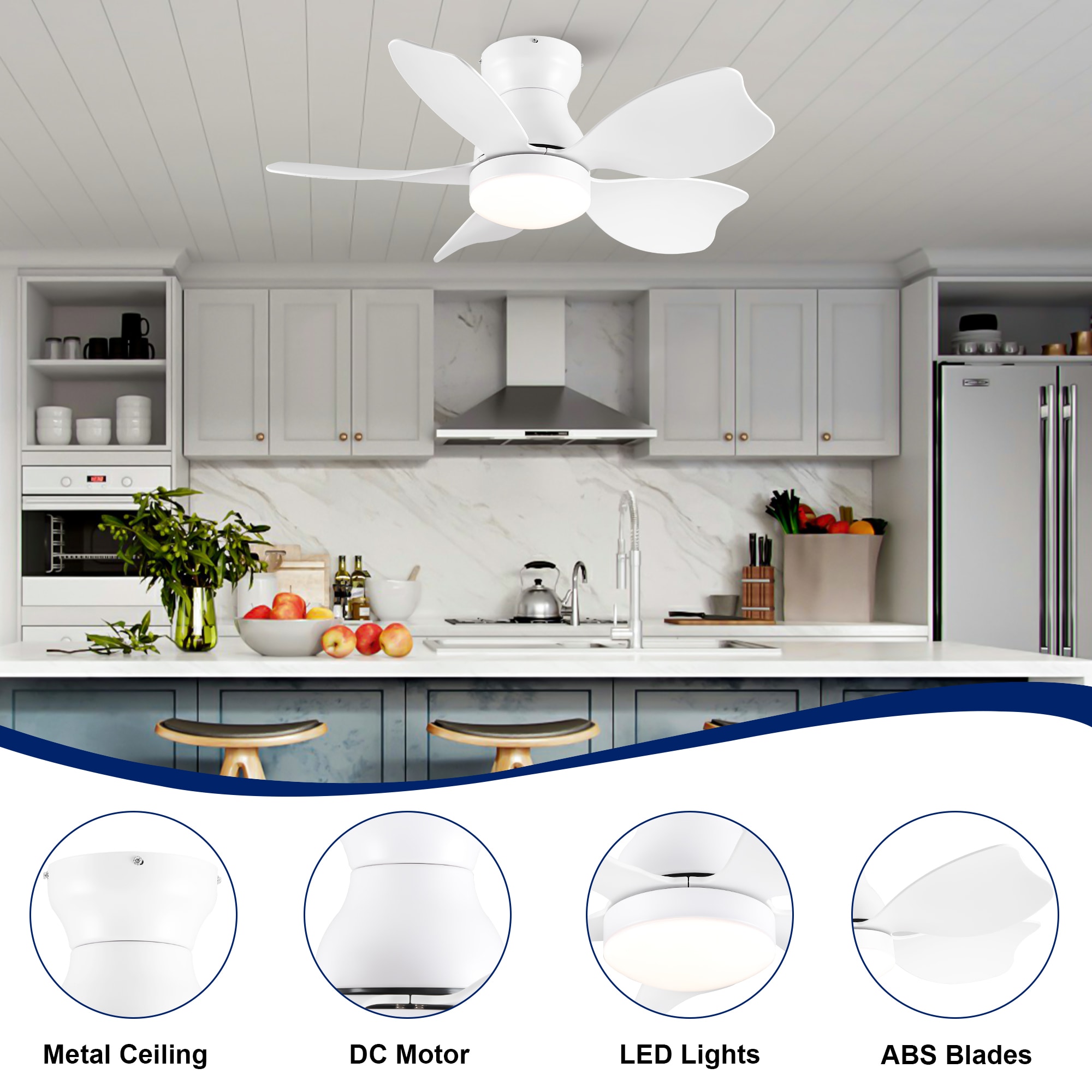 YUHAO LSDC1164WH302 Ceiling-Fans - View #4