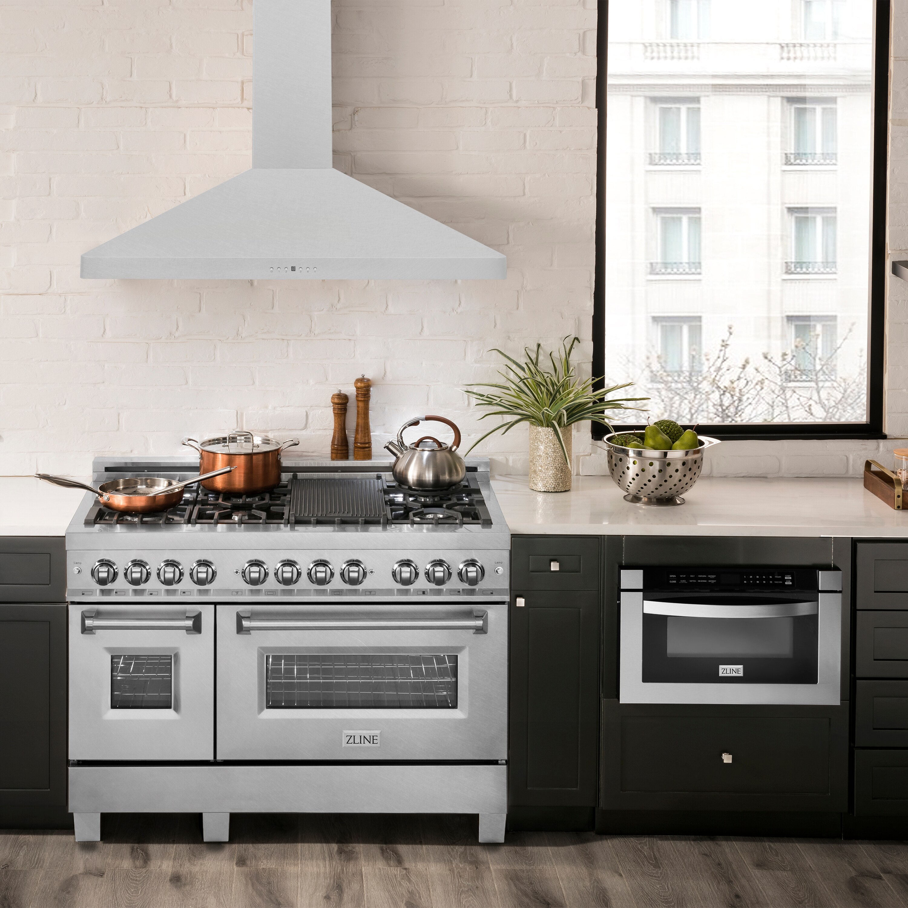 ZLINE KITCHEN & BATH 8KF2S-48 Wall-Mounted-Range-Hoods - View #9