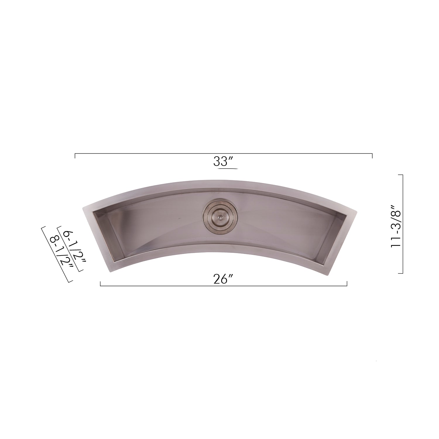 DAX DAX-SQ-3312C Kitchen-Sinks - View #7