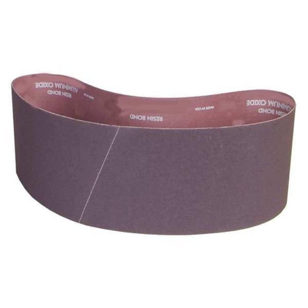 Norton Abrasives Sanding Belt 4 in W 60 in L Coated Aluminum Oxide 60 Grit Coarse R228 Metalite Brown #78072762861