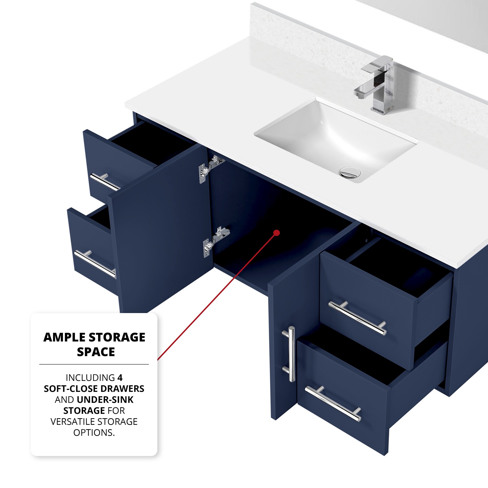 Lexora LVG48SE311 Bath-Vanity-Combo - View #6
