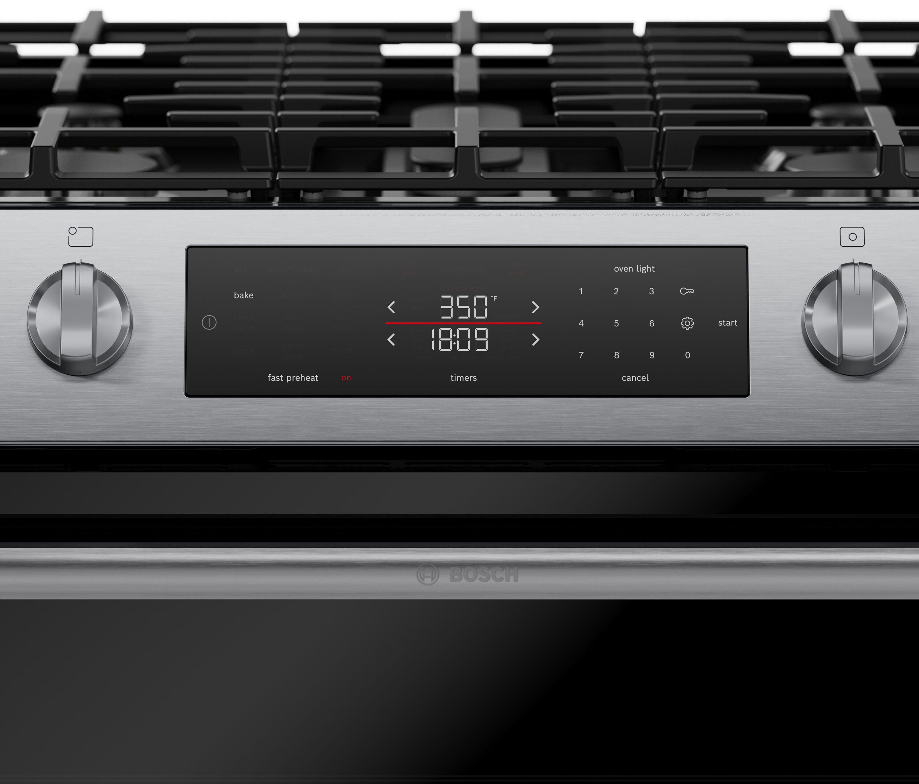 Bosch HGF1050MUC Freestanding-Gas-Ranges - View #3