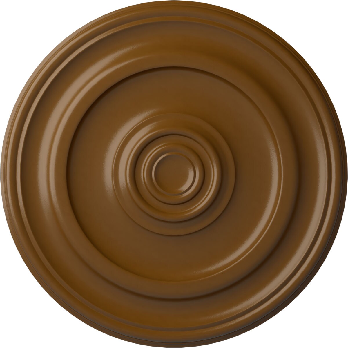 Ekena Millwork CM24KPSTF Kepler Traditional 23.625-in W x 23.625-in L Smokey Topaz Polyurethane Ceiling Medallion