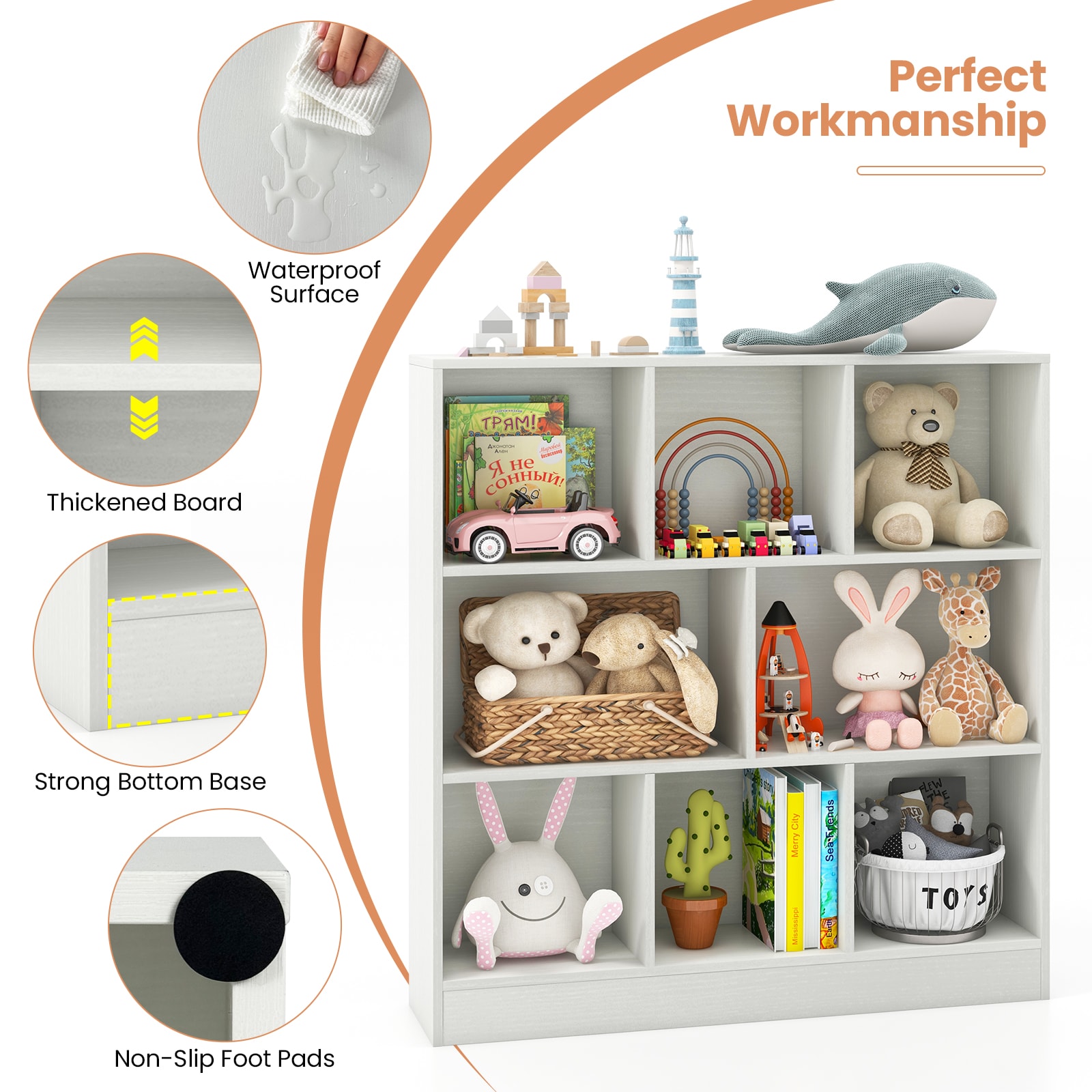 Slickblue D-CO-HW52701BC bookcases - View #6