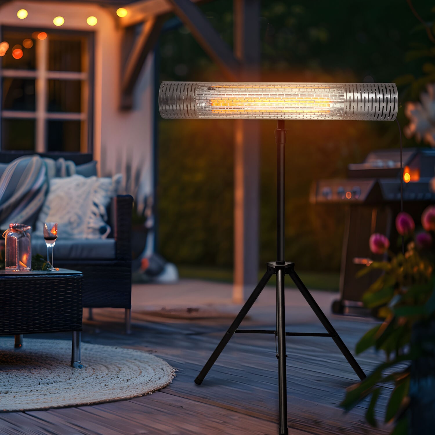 Hanover HAN1031IC-SLV Outdoor-Electric-Patio-Heaters - View #10
