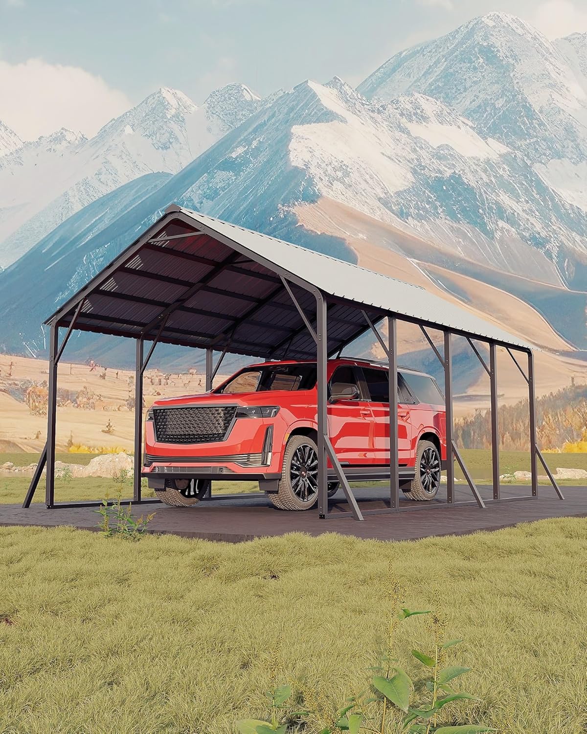 IdealHouse JOEY-AWC6ULB1852T Carport-Covers - View #8