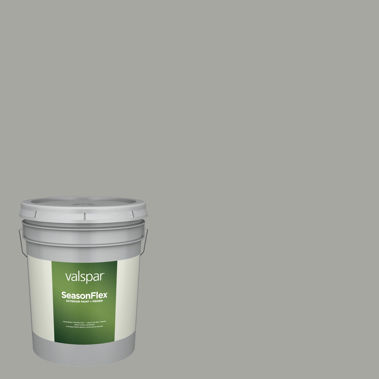 Valspar SeasonFlex Semi-gloss Hazy Stratus 4004-1c Latex Exterior Paint ...