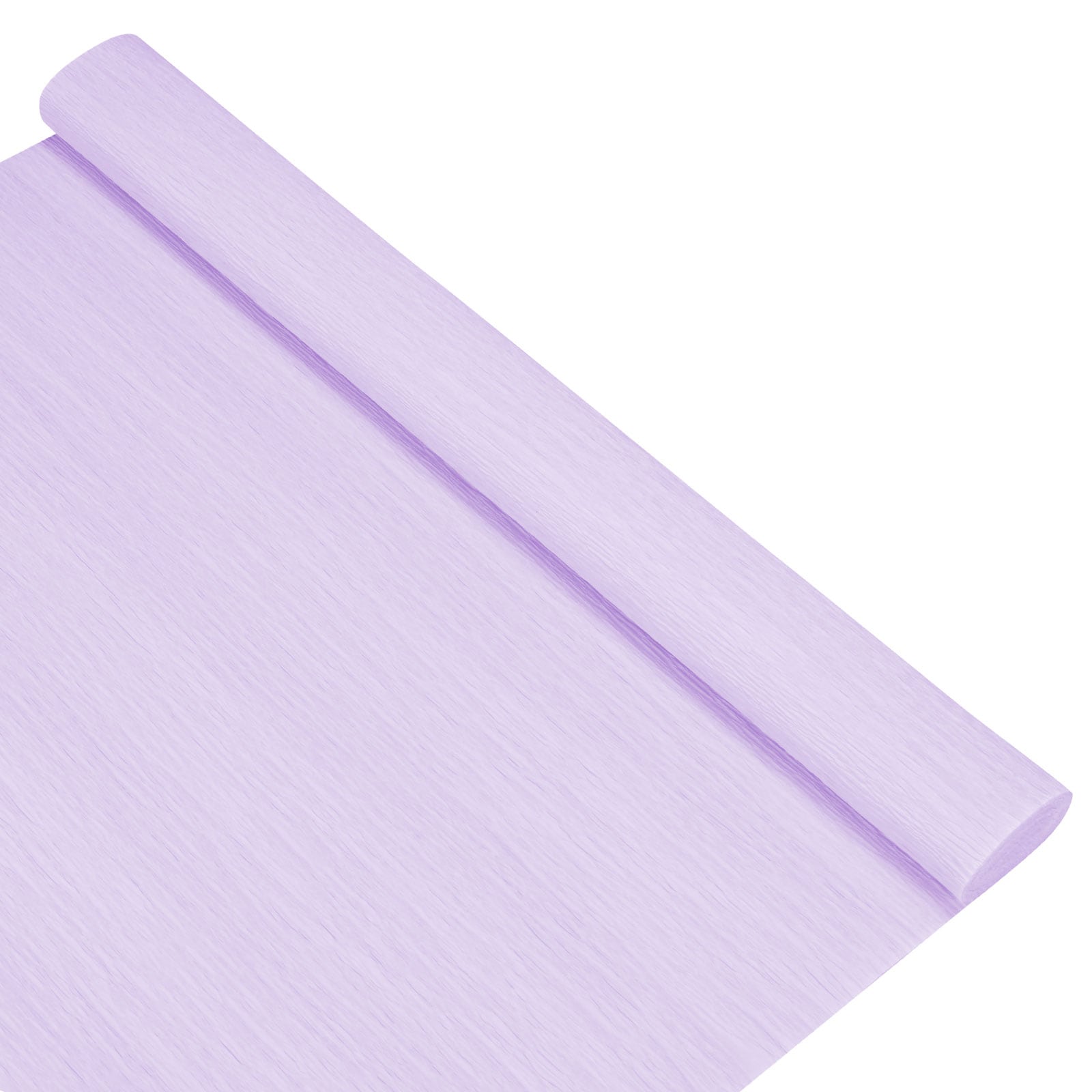 Unique Bargains Crepe Paper 8.2ft x 20in/250 x 50cm Pale Purple