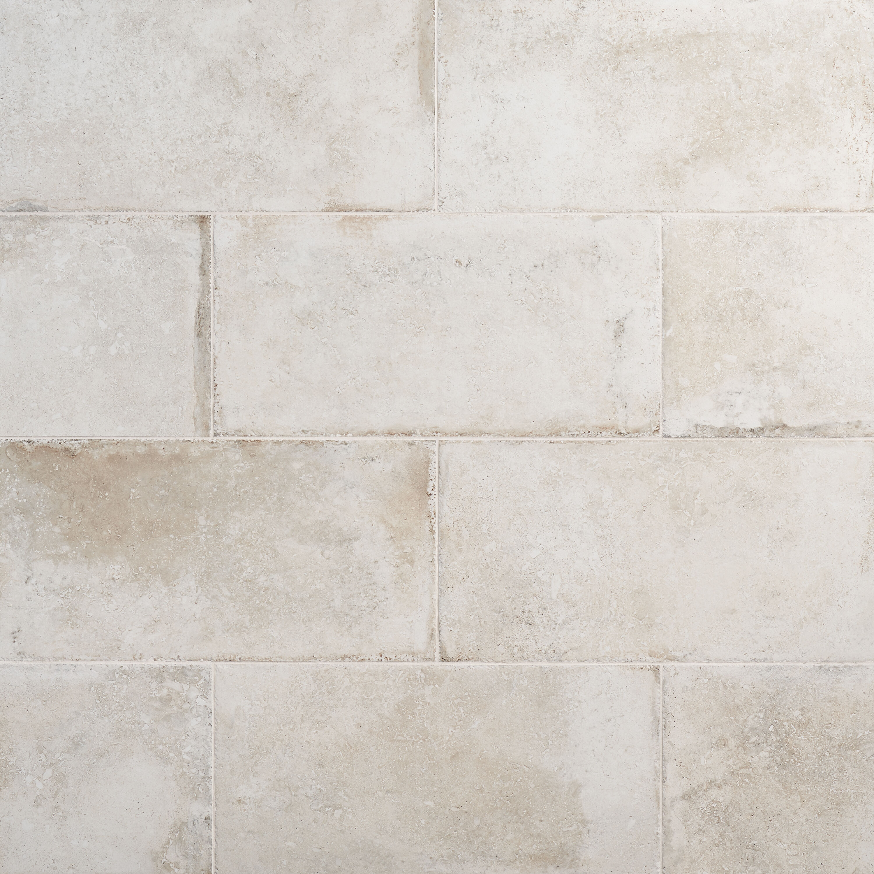 Ravello 12" x 24" White Porcelain Stone Look Tile