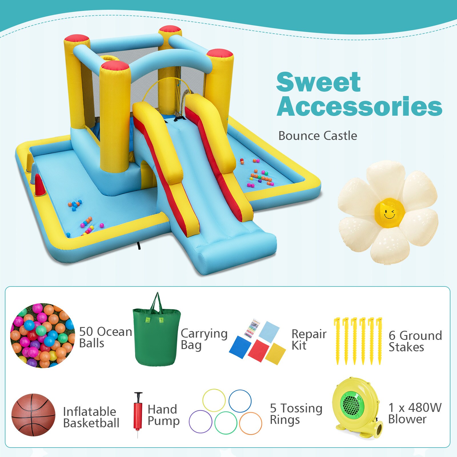 Slickblue D-CO-28642PE+08411PN Bounce-Houses - View #9