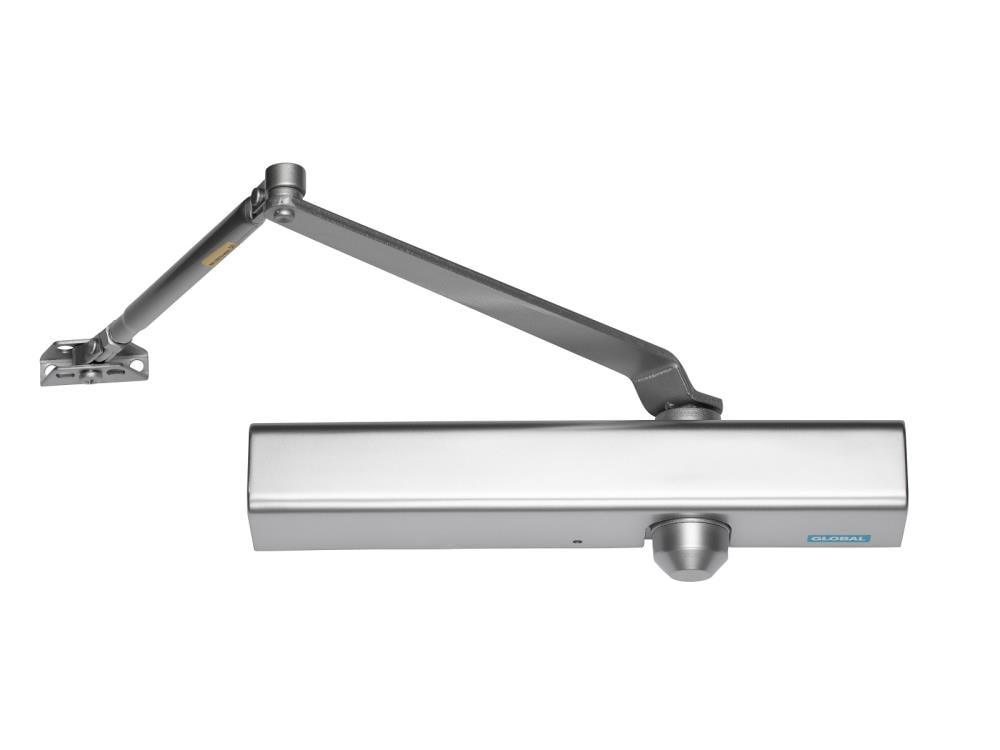 Global Door Controls TC411-AL Grade 1 Aluminum Commercial Door Closer
