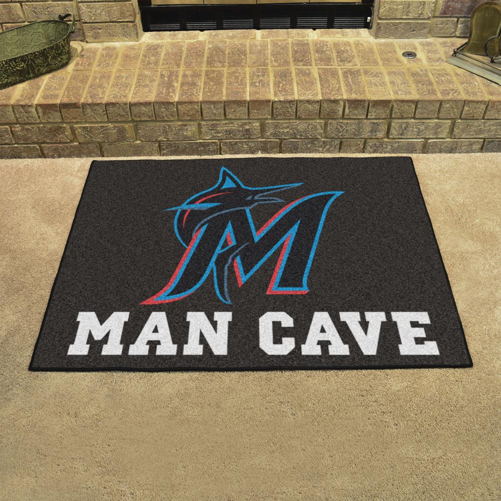  FANMATS MLB - Miami Marlins Man Cave Tailgater Rug 5