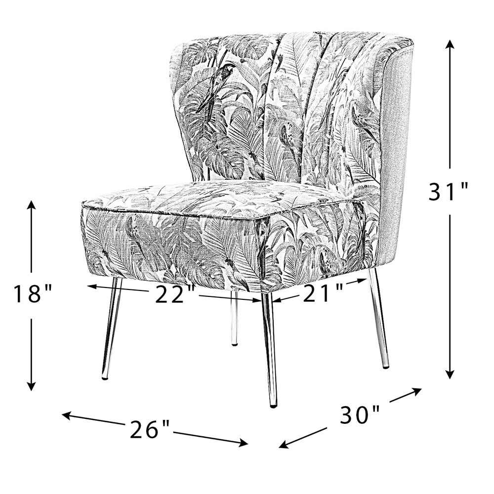 14 Karat Home CHM0015-BLUE Dining-Chairs - View #8
