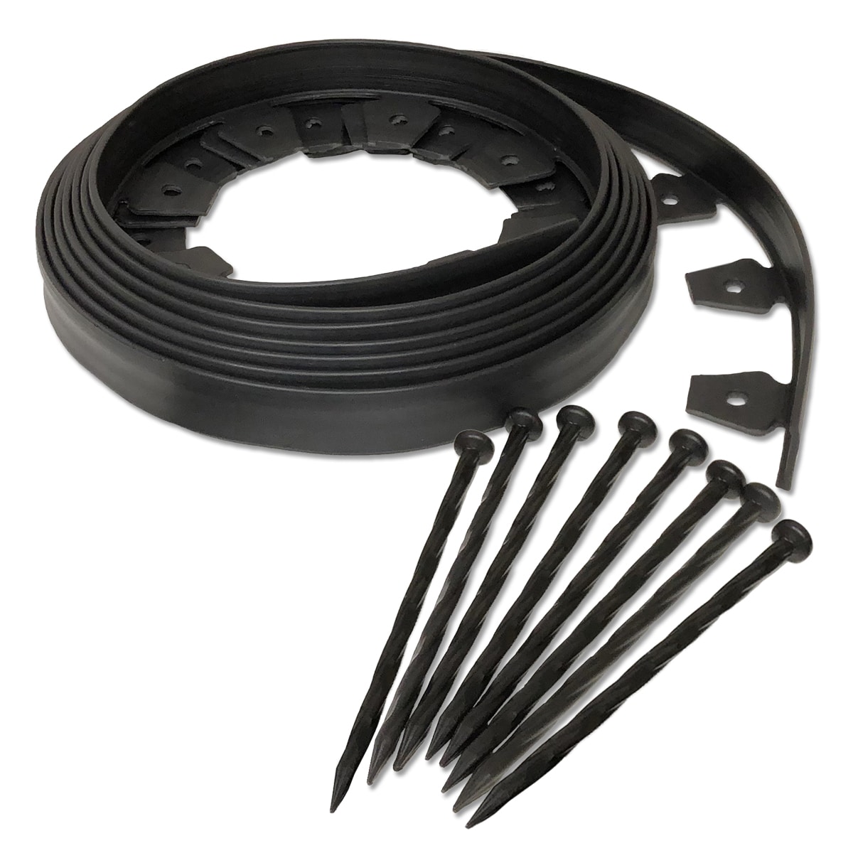 EasyFlex 3000-20C 20-Feet x 1.5-Inches No-Dig Black Plastic Landscape edging roll