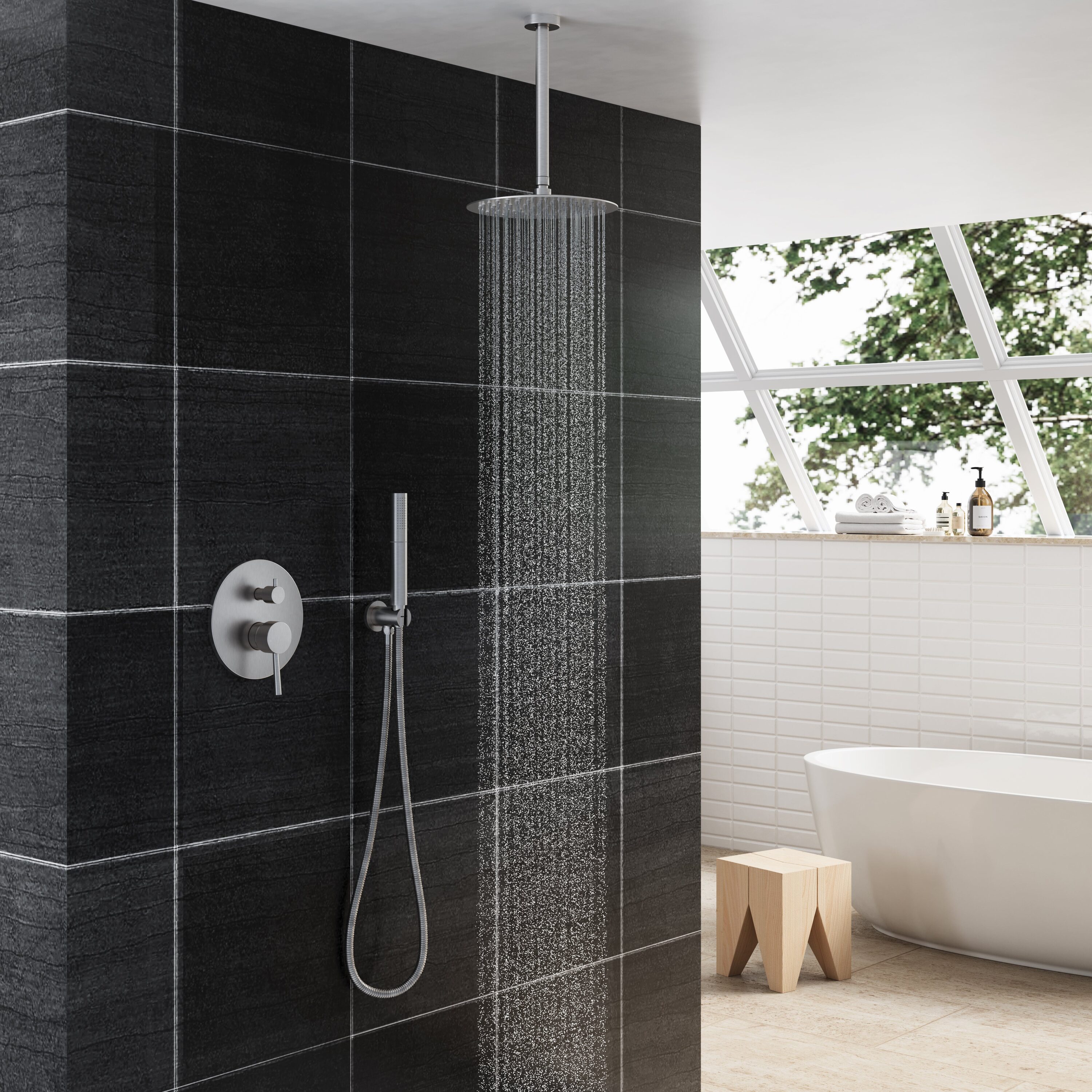 Boyel Living BLBR17003R10BN Fixed-Showerhead - View #4