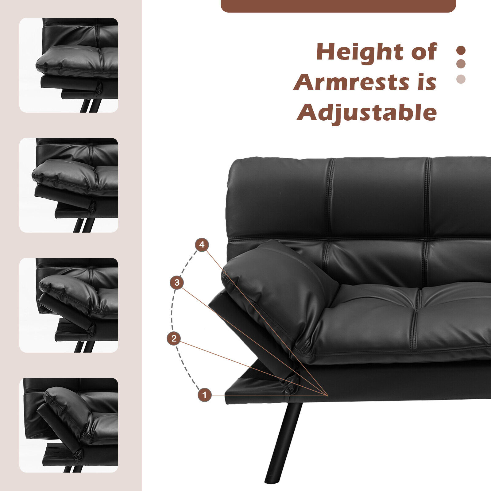 LIVIZA INS-10326DK Sofas-Loveseats - View #5