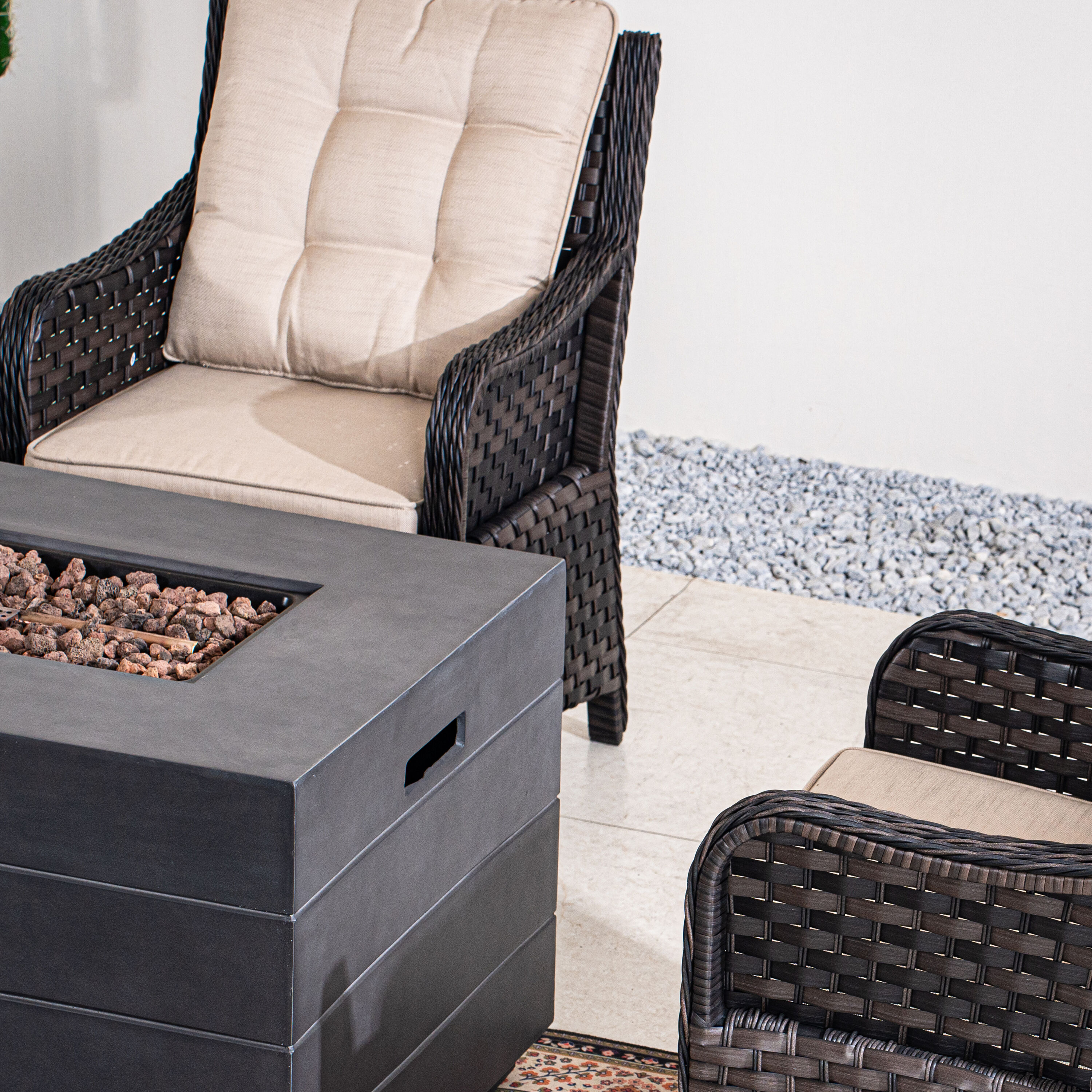 Direct Wicker DWG-2150DG013B Patio-Conversation-Sets - View #6