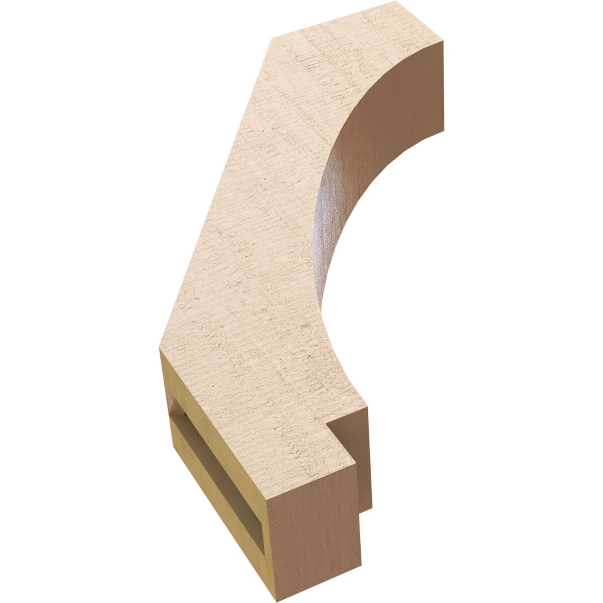 Ekena Millwork BRCUR03X12X16IMPRCPR braces - View #7