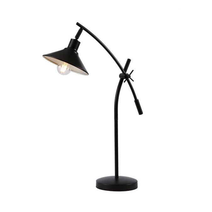 Adjustable Black Swing Arm Desk Lamp, Balanced Arm Lamp