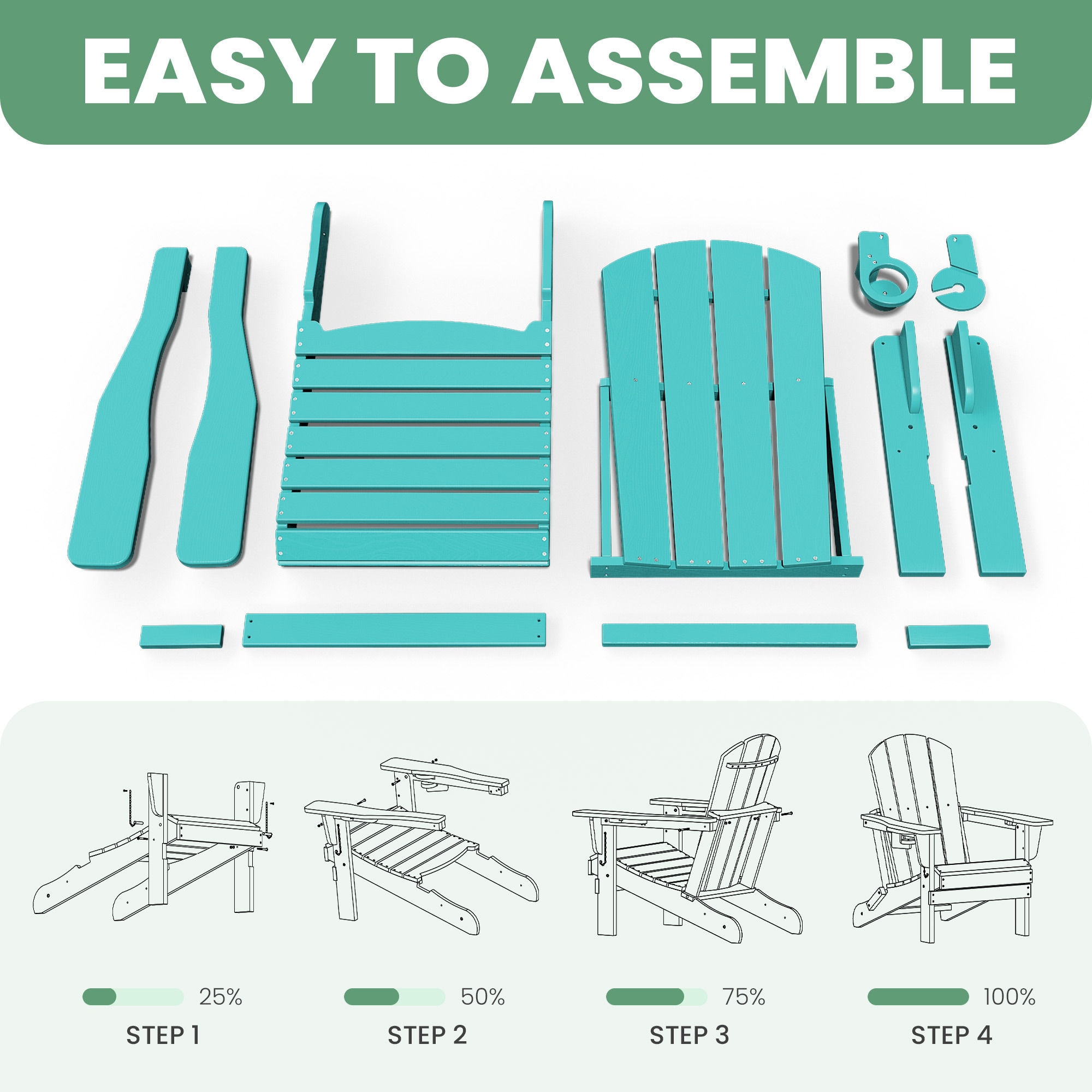 JEAREY ZDY-PE-TB Patio-Chairs - View #4