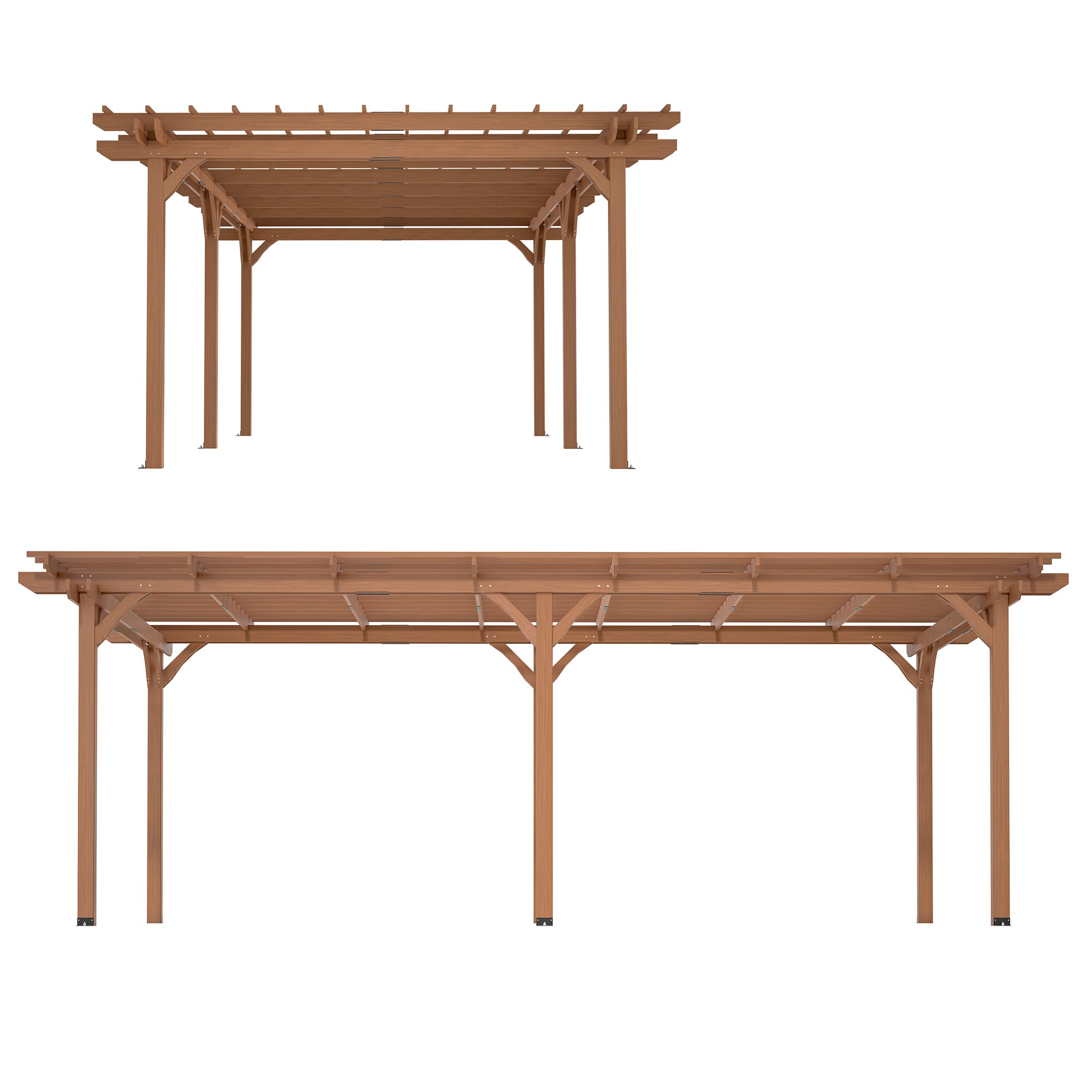 SINOFURN SYA020167GY Pergolas-2 - View #5