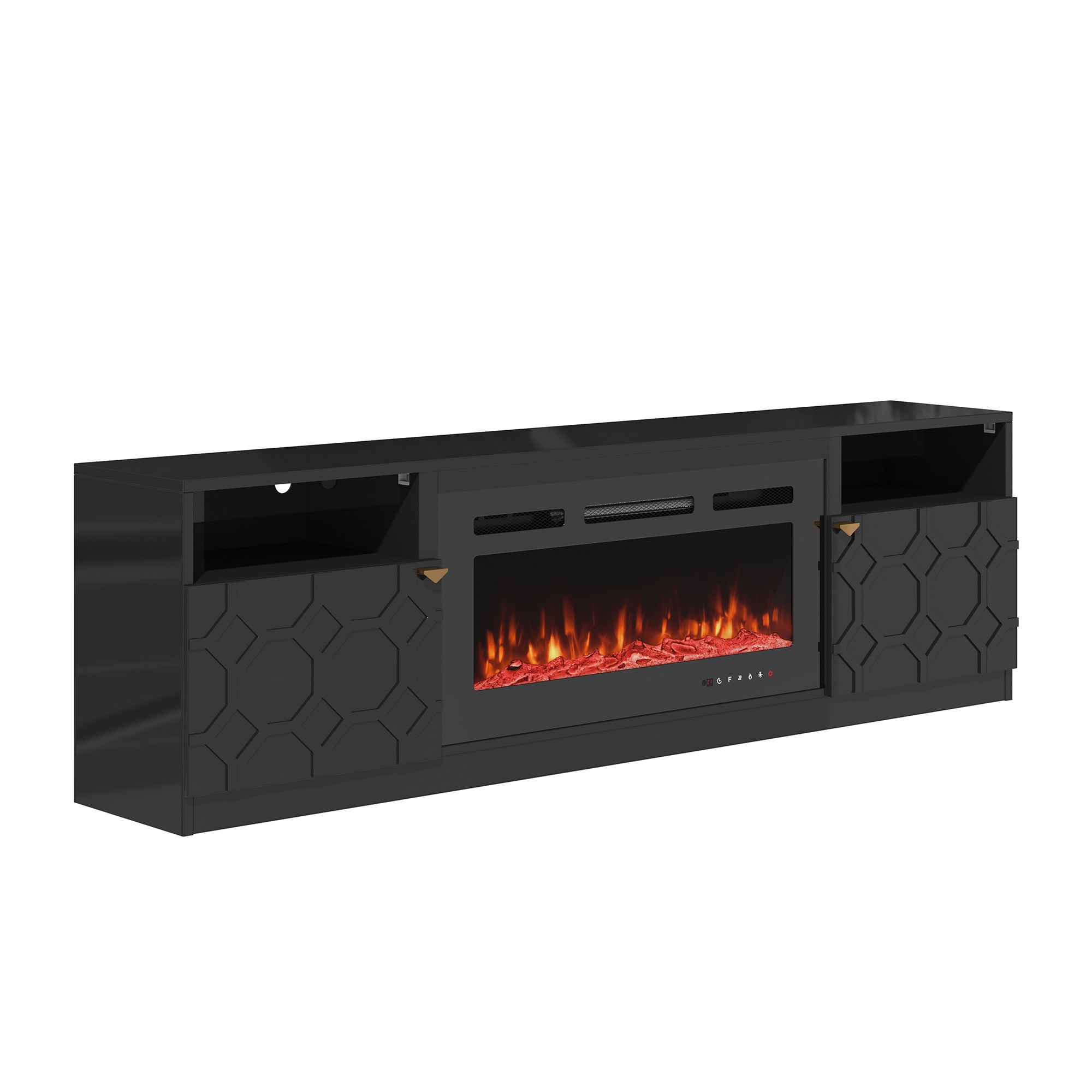 Clihome CL-JHTVB36-BK Electric-Fireplaces - View #6