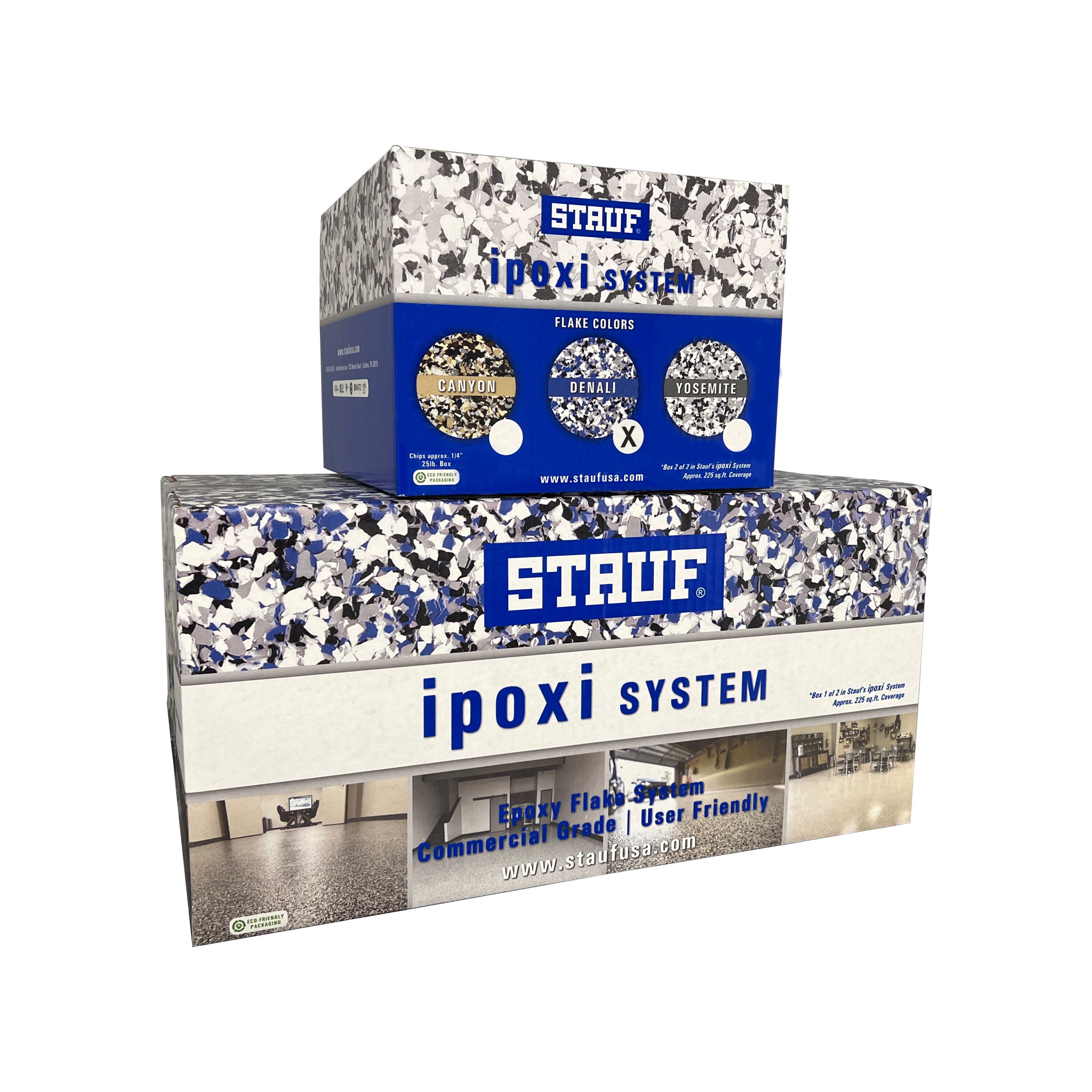 IPOXI IPOXI- KIT - DENALI 2-part Multi Epoxy Concrete and Garage Floor Paint ( Kit )