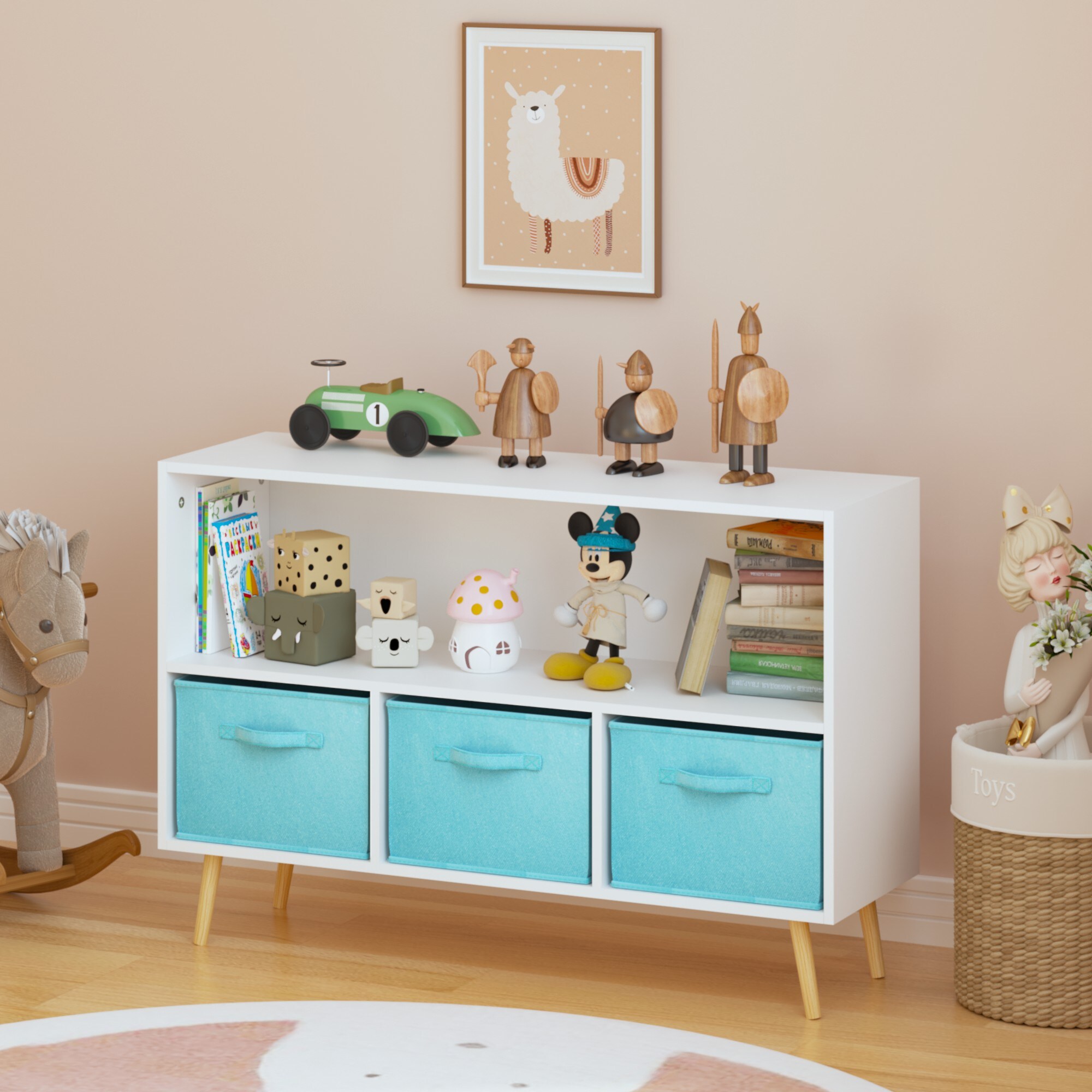 ToolCat LDSG-113-WS Kids-Bookcases - View #9
