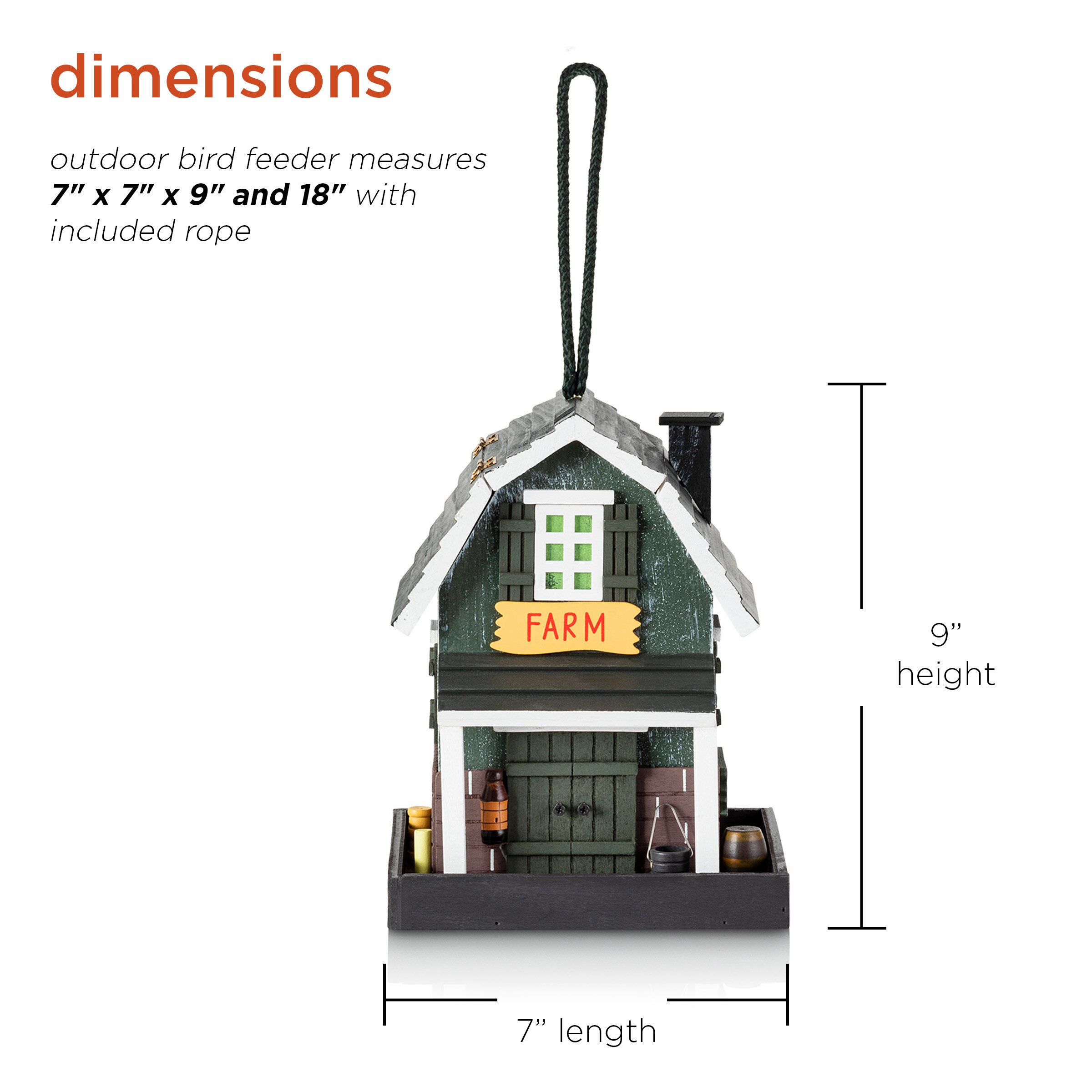 Alpine Corporation ACM118 Bird-Feeders - View #3