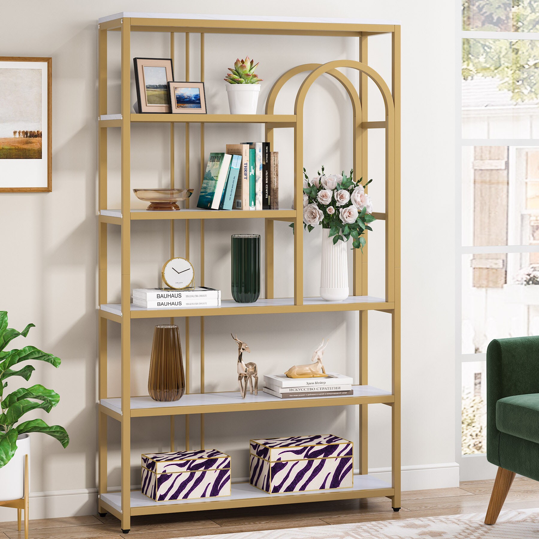 Tribesigns HOGA-U0118 bookcases - View #6