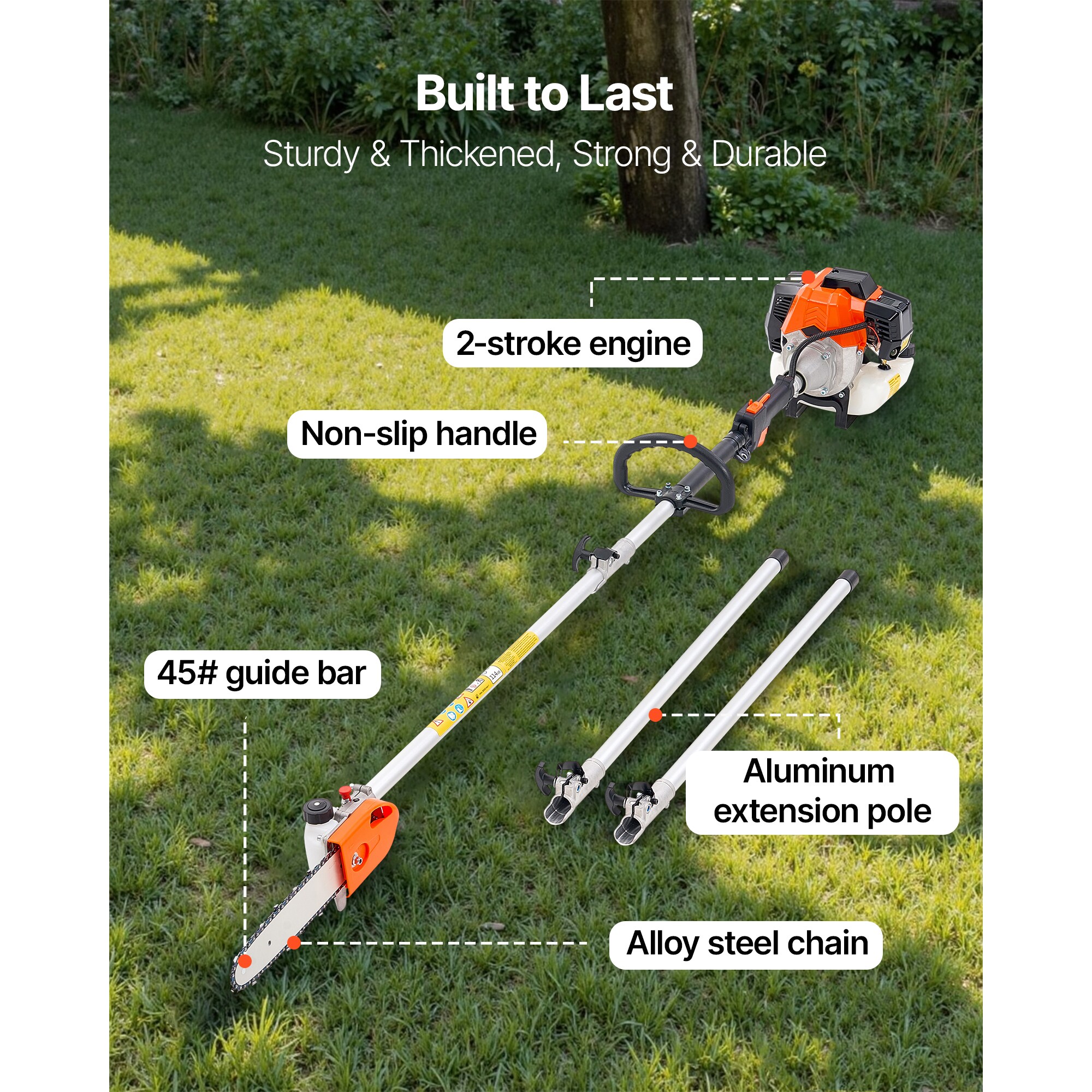 VEVOR SCECCYJ43CC111692V0 Cordless-Pole-Saw - View #6