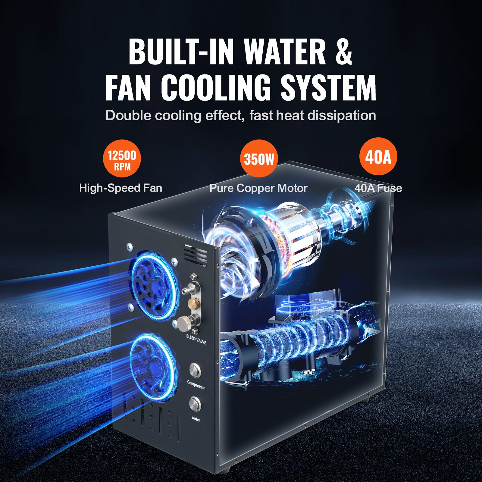 VEVOR QQGYCQJ350WFB61NXV1 c100625 - View #6