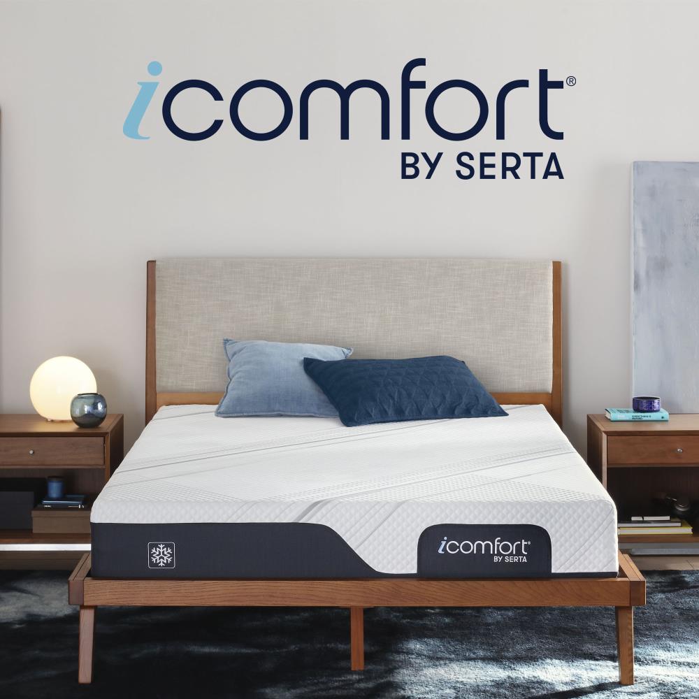 Serta Icomfort 10 In Queen Memory Foam, Bed Frame For Tempurpedic Mattress And Box Spring