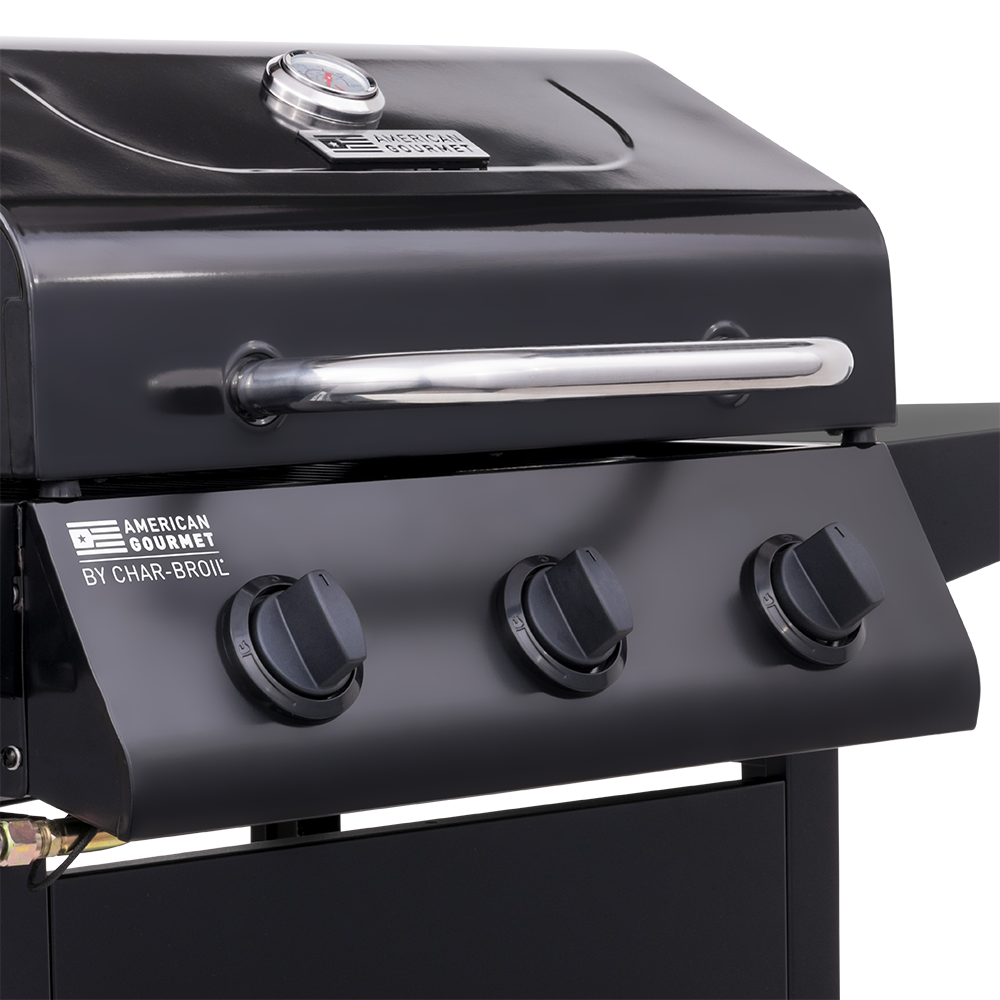 American Gourmet Black Liquid Gas Grill in the Gas Grills department at